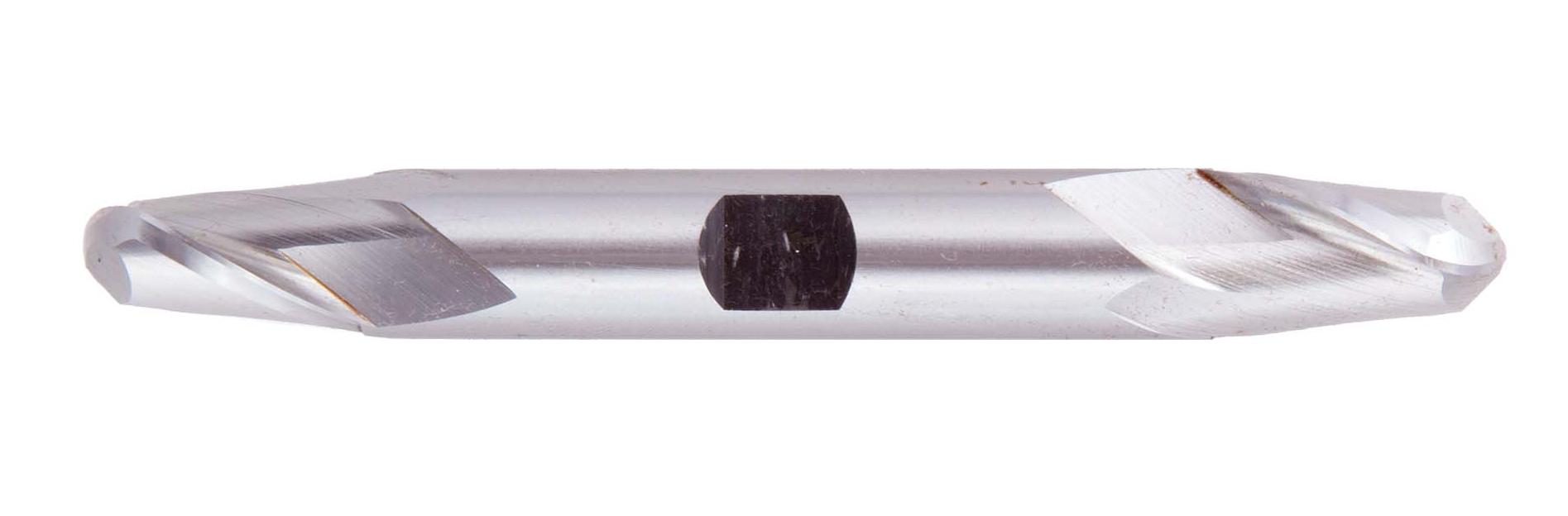 BEST CARBIDE 2 FLUTE UNIV APPLICAT 3/32" DOUBLE END BALL NOSE STUB END MILL"NEW" 