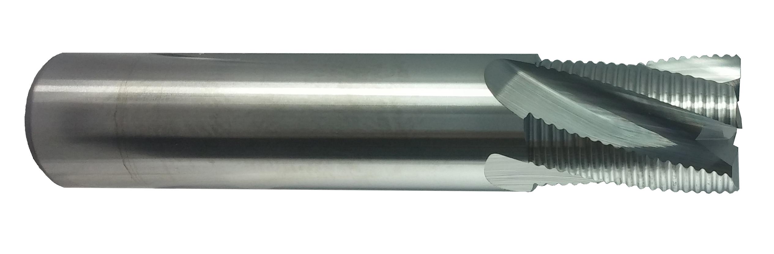 5 Overall Length 9/16 Mill Diameter 5/8 Shank Diameter F&D Tool Company 17868-FF220 Three Flute End Mill 1.375 Flute Length Double End High Speed Steel 