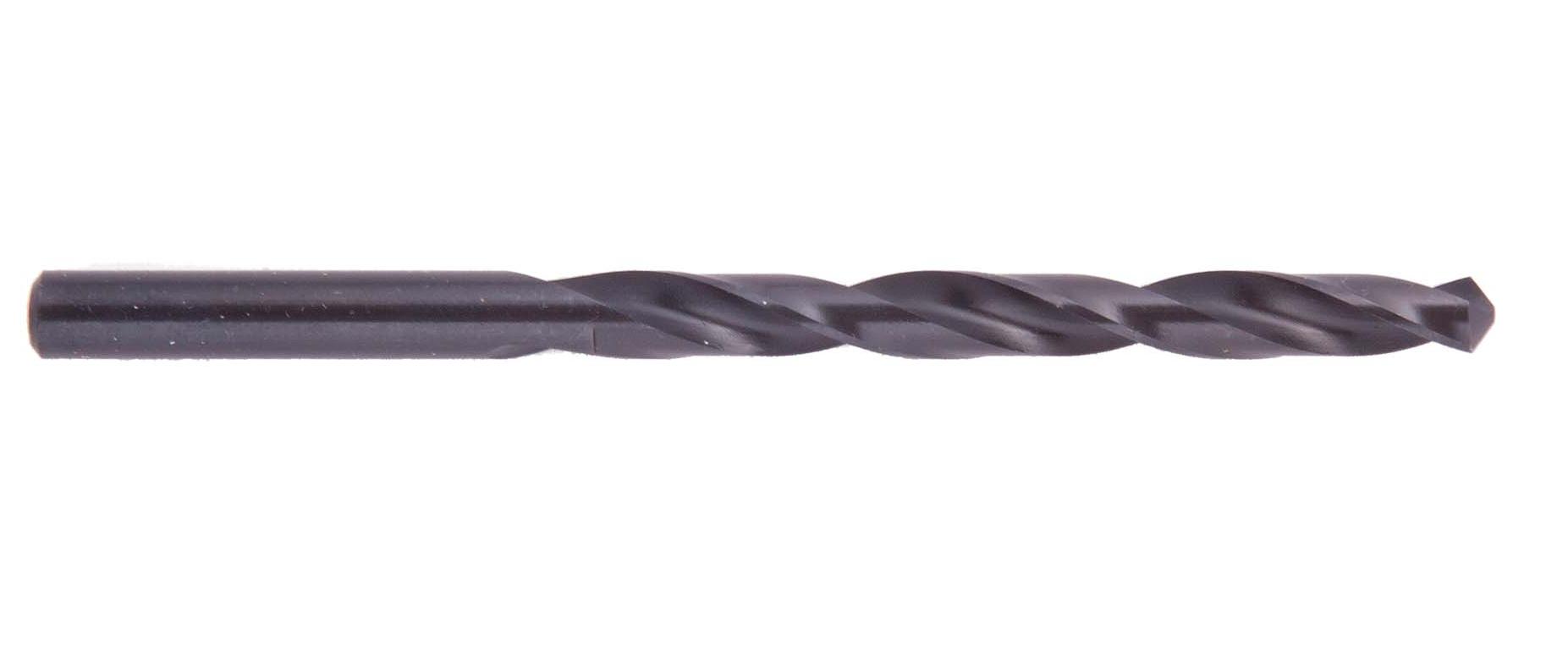 118° Point HSS Black Oxide Jobber Length Drills – Fractional Sizes 