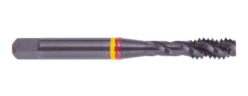 Spiral Flute Red & Yellow Ring Taps for Multi Purposes