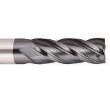 Regular Length (AlTiN Coated) Single End Center Cutting Cobalt End Mills